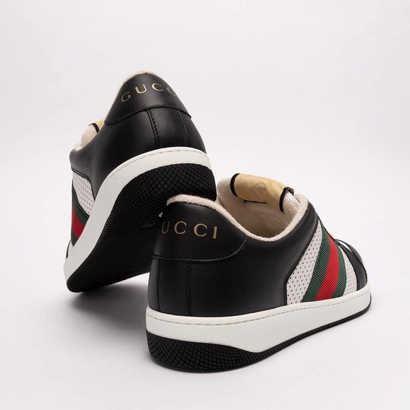 GUCCI Screener logo web stripe sneakers - Picture 10 of 12